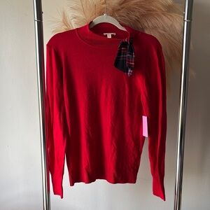Riley & Rae Vibrant Red Crewneck Sweater